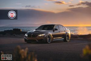 BMW M3 Sedan on HRE Wheels (P101SC) 2019 года